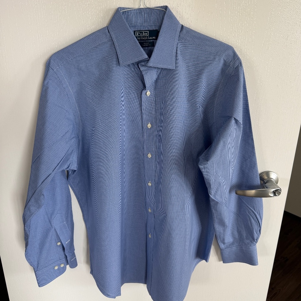 Polo Ralph Lauren "Regent" Classic Fit: 16.5 x 34/35